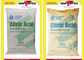 Wholesale citric acid supplier